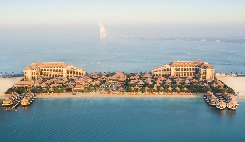 Anantara The Palm Dubai Resort-Resort Arieal View